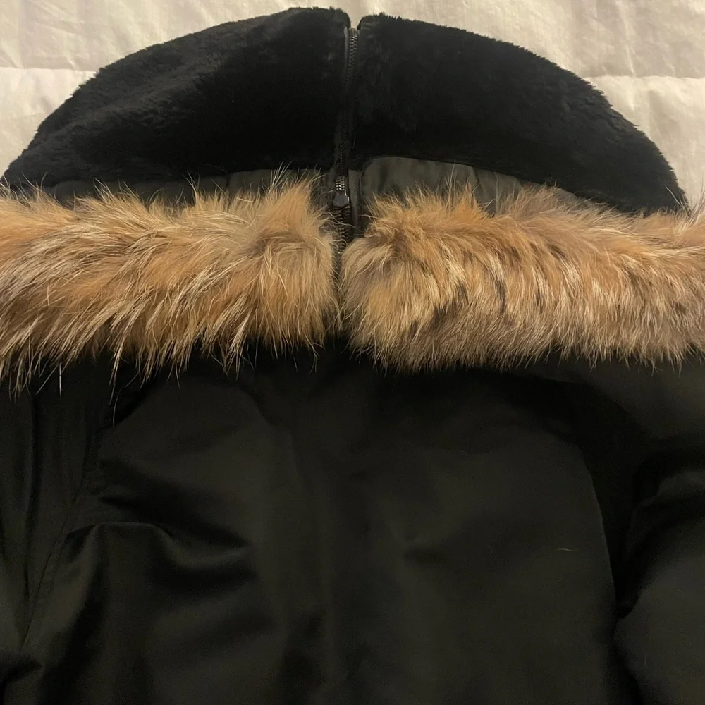 Vintage Spiewak quilt lined hooded winter with fur trim - Picture 3 of 6